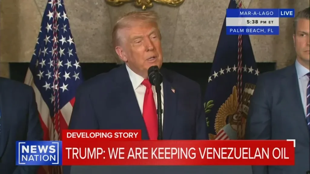 Trump Confirms He Has Talked to U.S. Oil Companies About What Happens After Regime Change In Venezuela 1 3df20ca62b513491bc0d00507599fd84
