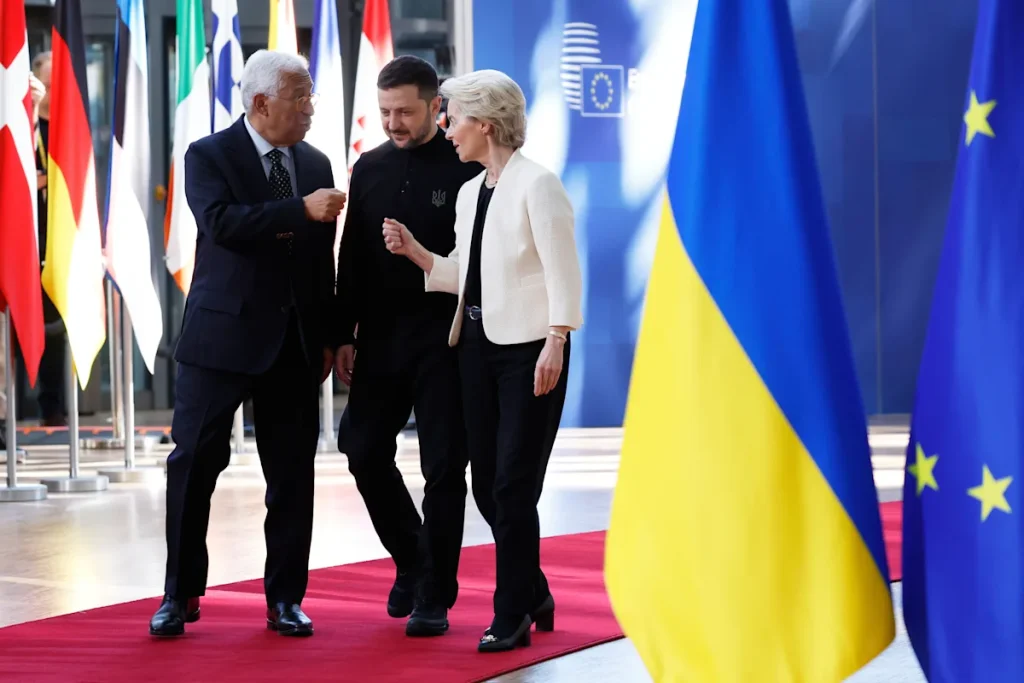 Envoys try to narrow gaps on a loan plan for Ukraine ahead of Thursday's crunch EU summit 1 8e6dea309f78f13876b2008539326542