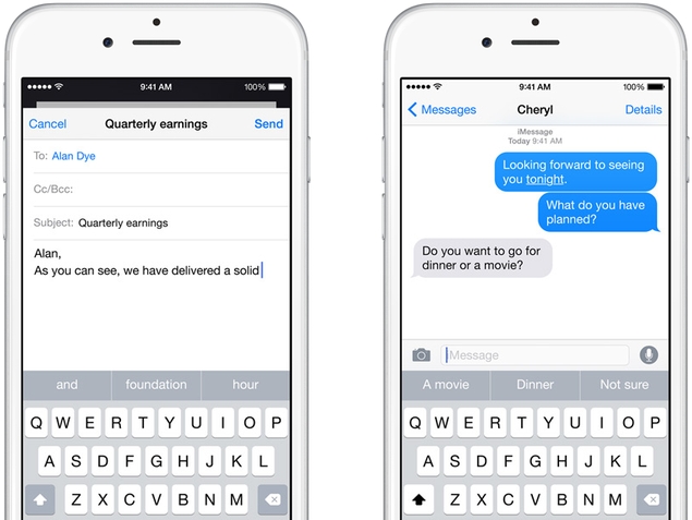 iOS 8 keyboard storyimage