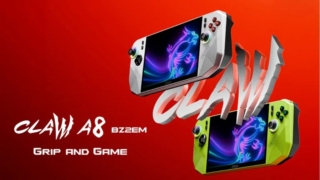 MSI Claw 8 With AMD Ryzen Z2 Extreme Processor Announced Alongside Claw 8 AI+ Polar Tempest Edition 1 msi claw 8 1747729237632