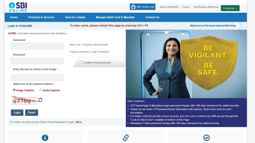 How to Change Registered Mobile Number in SBI Using Different Methods 1 sbi online 1738823886011
