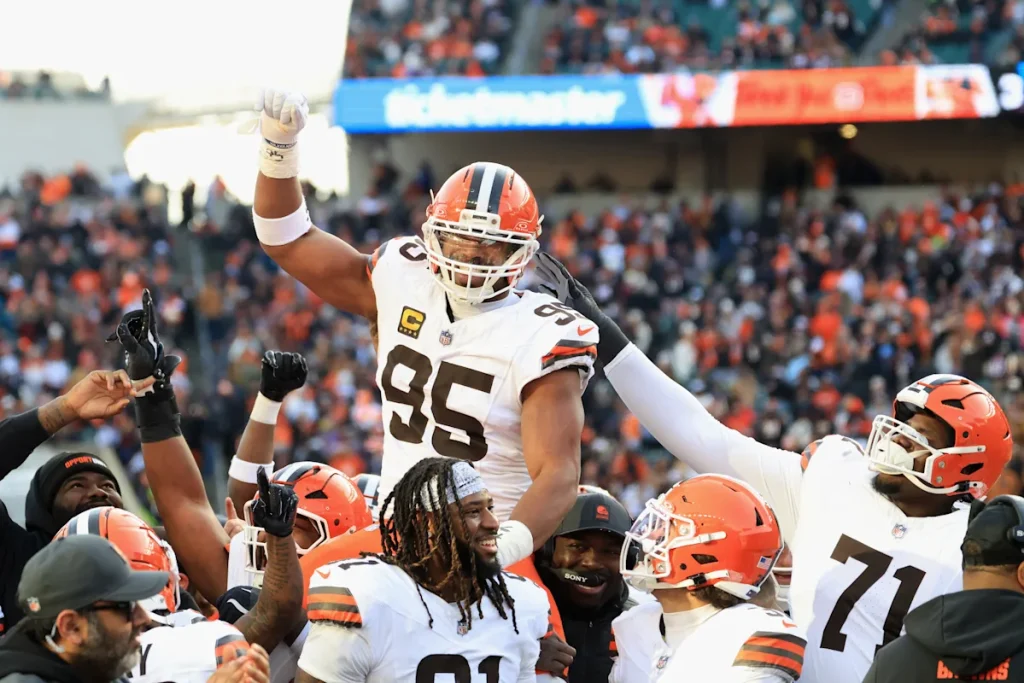 Zac Taylor was irate with Myles Garrett’s record-breaking sack celebration 1 cd400b634f2d0538992f863846746d88