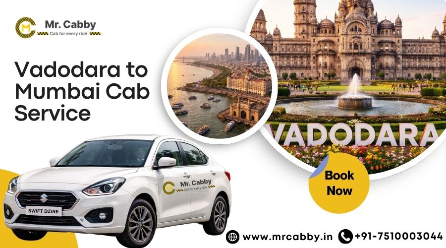 Vadodara to Mumbai Cab