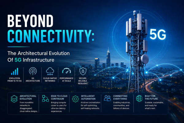 Beyond Connectivity: The Architectural Evolution Of 5G Infrastructure
