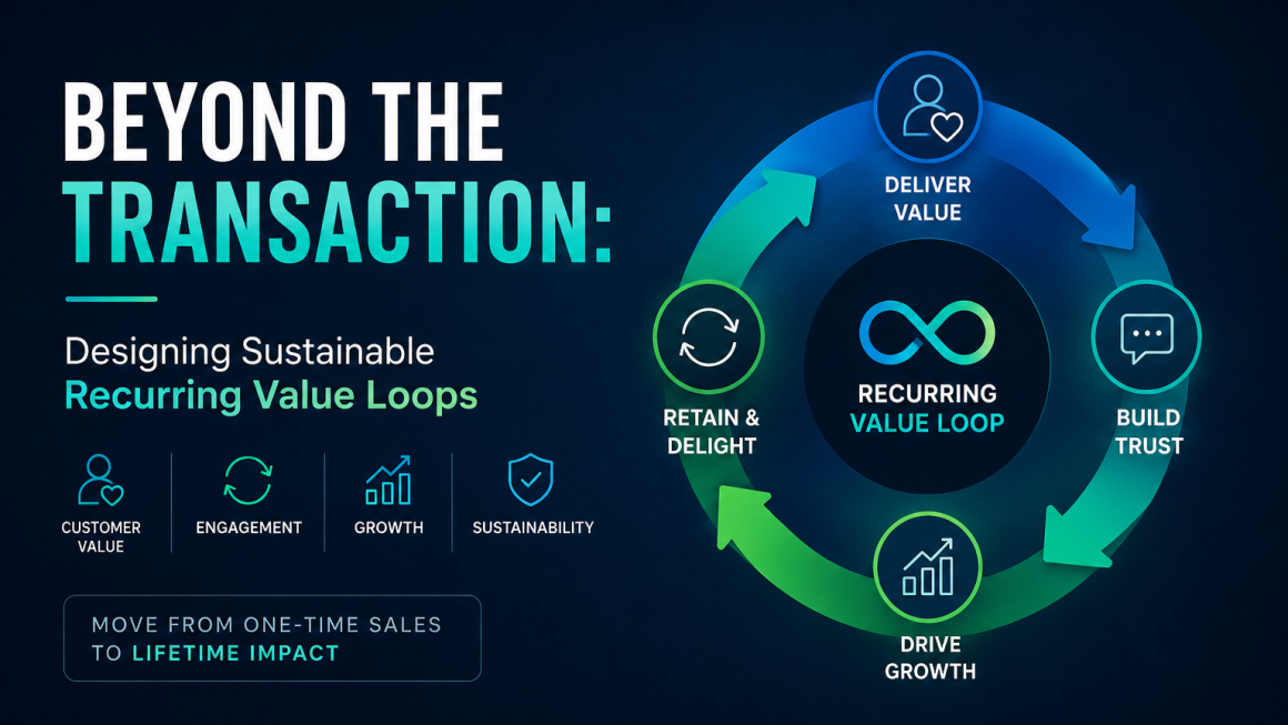 Beyond The Transaction Designing Sustainable Recurring Value Loops - technology shout