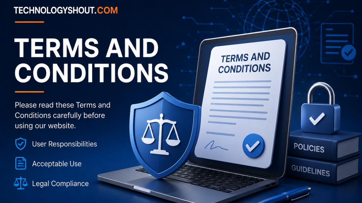terms and conditions - technology shout